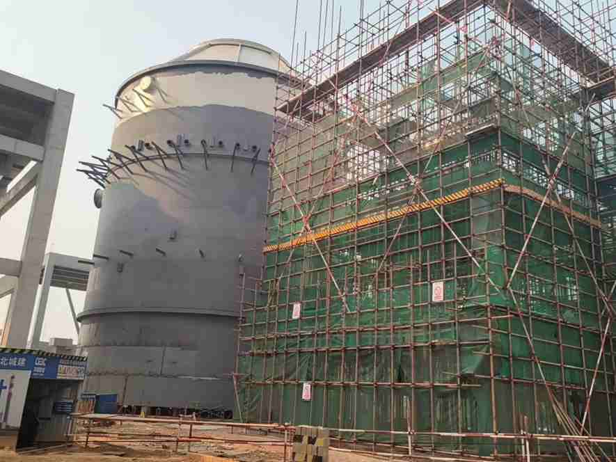 电厂脱硫土建安装工程